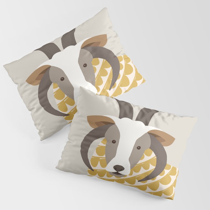 Whimsical Jacob Sheep Pillow Sham Gallery Image 3