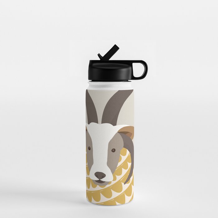 Whimsical Jacob Sheep Water Bottle Gallery Image 1