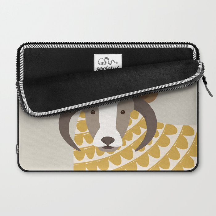 Whimsical Jacob Sheep Laptop Sleeve Gallery Image 2