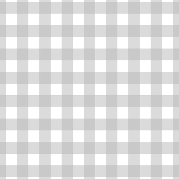 Gingham Plaid Check Pattern in Gray and White Coffee Mug Gallery Image 2