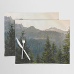 Mount Rainier Summer Adventure II - Pacific Northwest Mountain Landscape Placemat Gallery Image 1