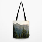 Mount Rainier Summer Adventure II - Pacific Northwest Mountain Landscape Tote Bag Gallery Image 2