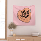 Leo Conversation Heart Wall Tapestry Gallery Image 2