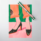 Chic Stroll Wrapping Paper Gallery Image 1