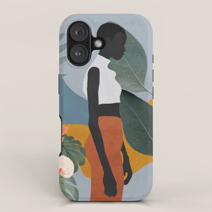 Tropical Girl 5 iPhone Case Gallery Image 1