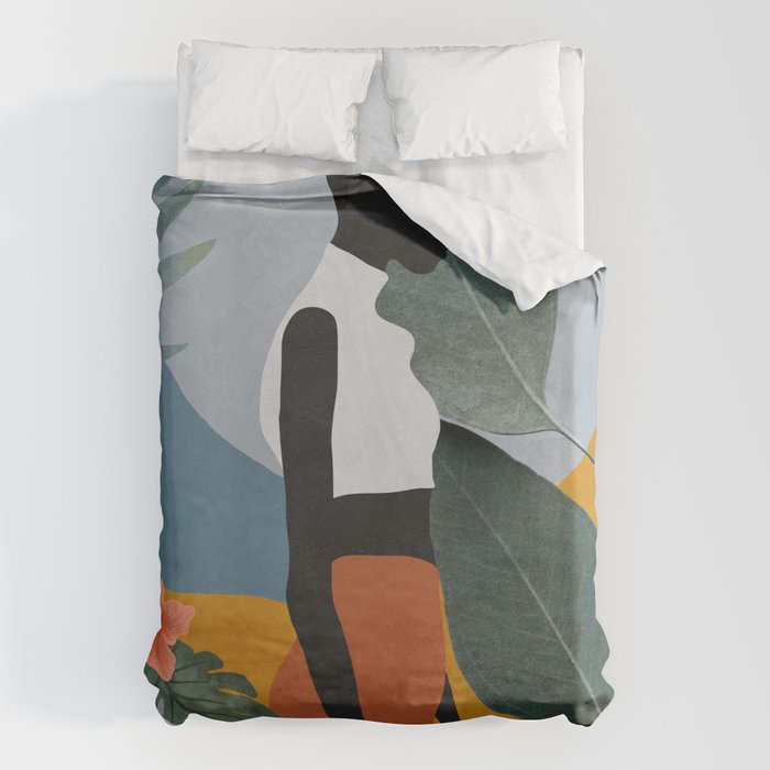 Tropical Girl 5 Duvet Cover Gallery Image 6