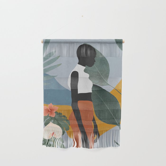 Tropical Girl 5 Wall Hanging Gallery Image 1