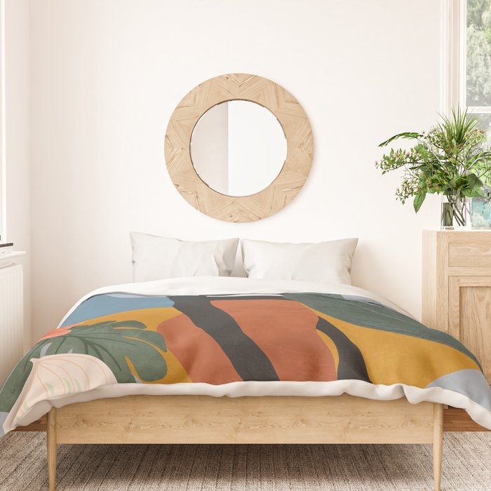 Tropical Girl 5 Duvet Cover Gallery Image 3