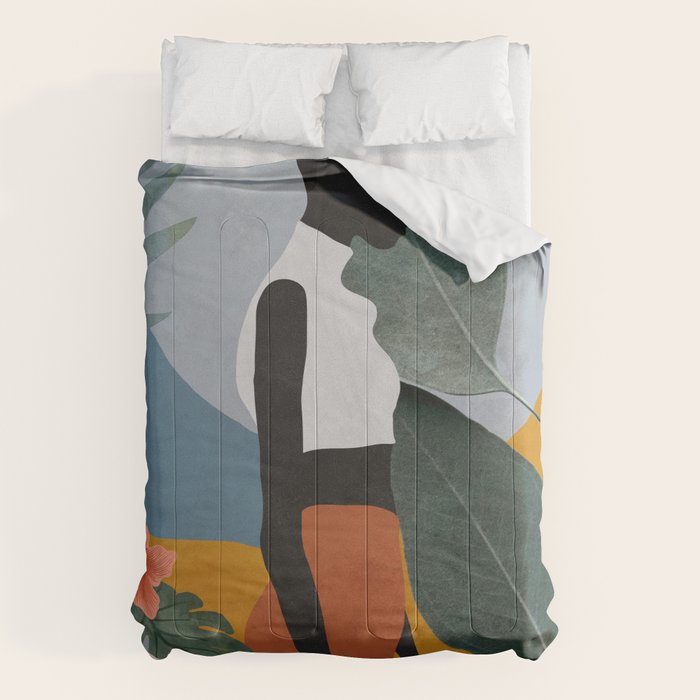 Tropical Girl 5 Comforter Gallery Image 6