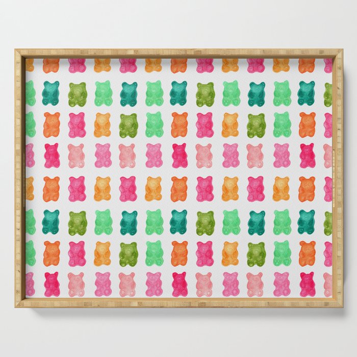 Gummy Bears Colorful Candy Serving Tray Gallery Image 1