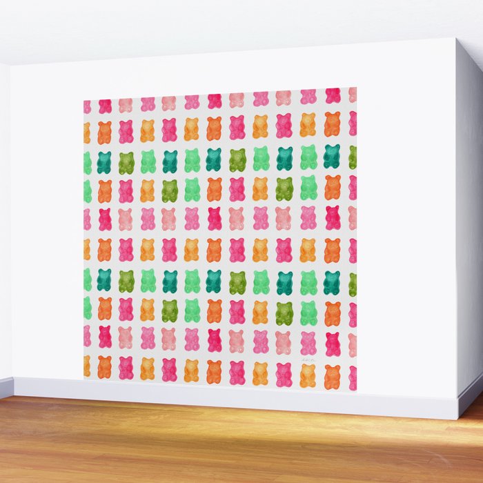 Gummy Bears Colorful Candy Wall Mural Gallery Image 2