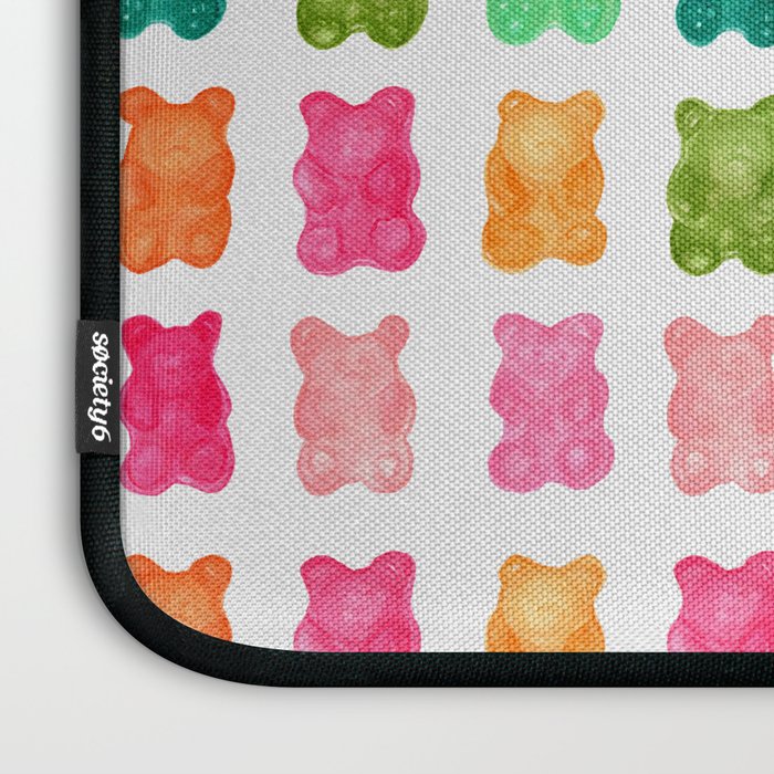 Gummy Bears Colorful Candy Laptop Sleeve Gallery Image 3