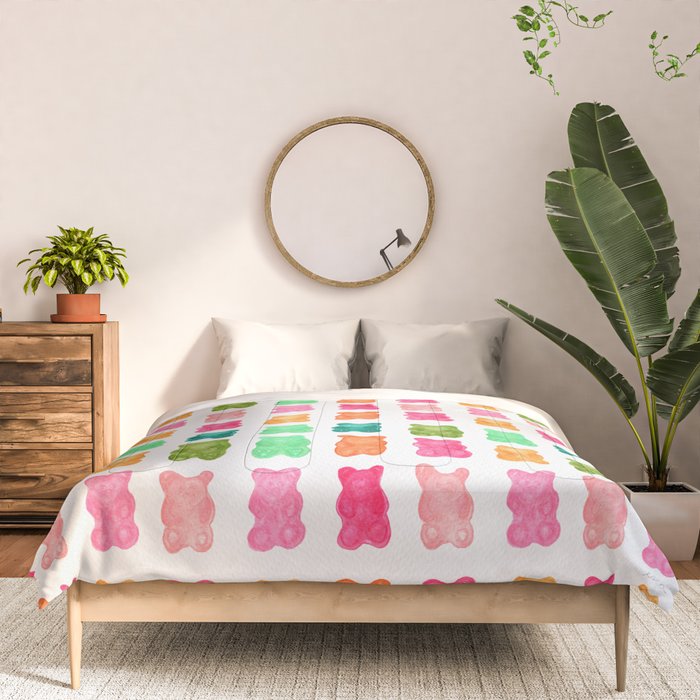 Gummy Bears Colorful Candy Comforter Gallery Image 3