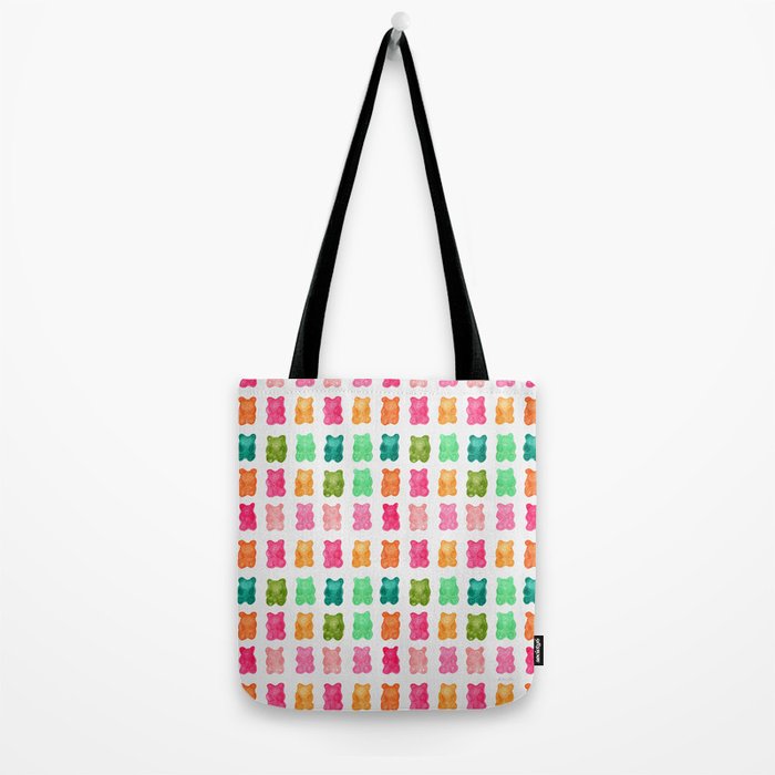 Gummy Bears Colorful Candy Tote Bag Gallery Image 2