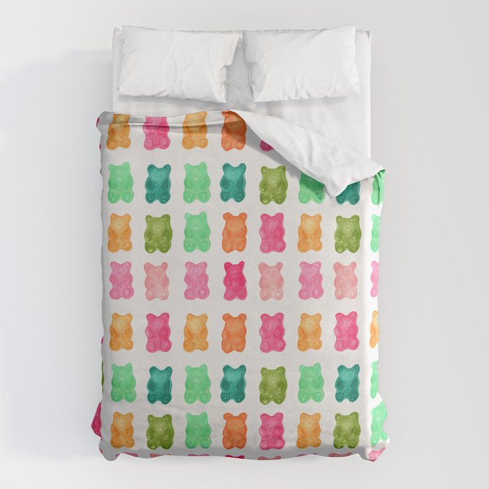 Gummy Bears Colorful Candy Duvet Cover Gallery Image 6