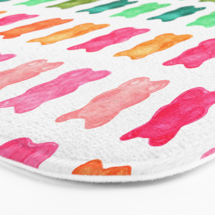 Gummy Bears Colorful Candy Bath Mat Gallery Image 3