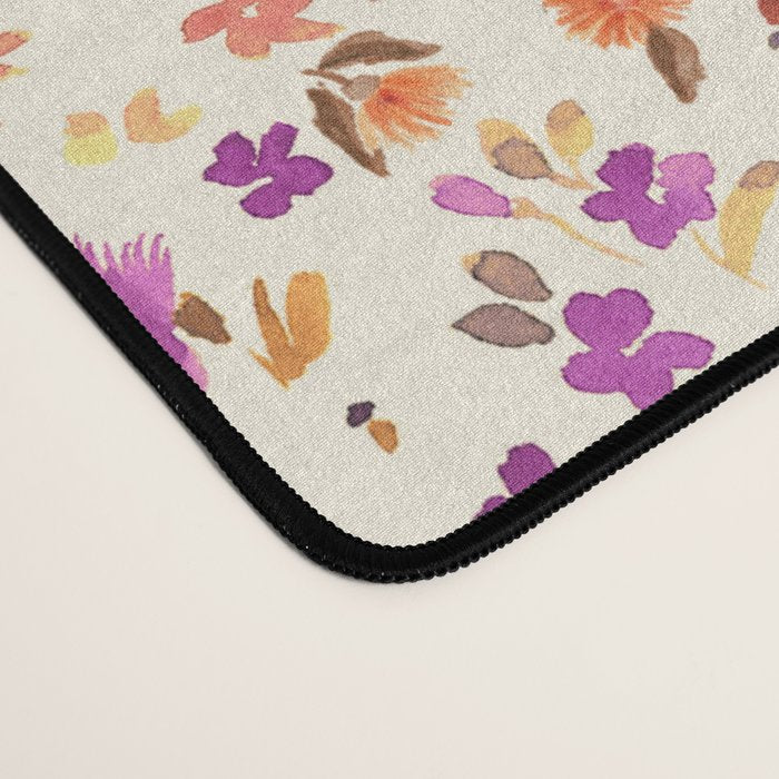 Pink summer blooming Desk Mat Gallery Image 4
