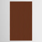 Minimal Arch XLII Brick Red Modern Geometric Lines Tablecloth Gallery Image 2