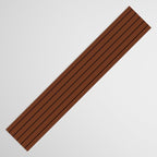 Minimal Arch XLII Brick Red Modern Geometric Lines Table Runner Gallery Image 3