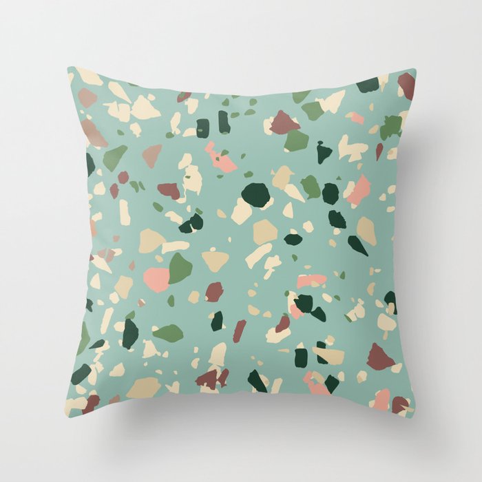 ZARAH TERRAZZO Throw Pillow Gallery Image 6