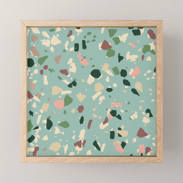 ZARAH TERRAZZO Mini Art Print Gallery Image 1