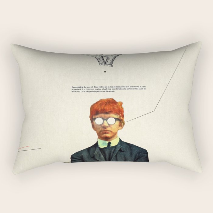 Bright Posture Rectangular Pillow Gallery Image 2