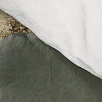 White Gold Agate Abstract Comforter Gallery Image 4