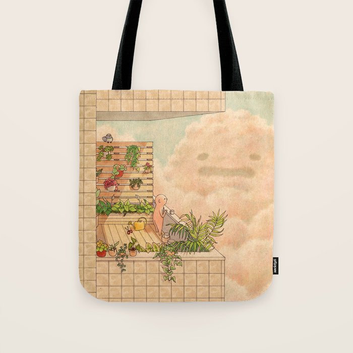Conversations with the Sky Tote Bag Gallery Image 1