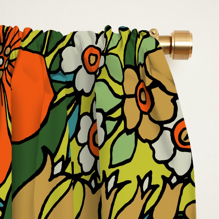 70s Plate Window Curtain Gallery Image 2