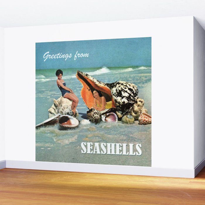 Greetings from Seashells! Wall Mural Gallery Image 2