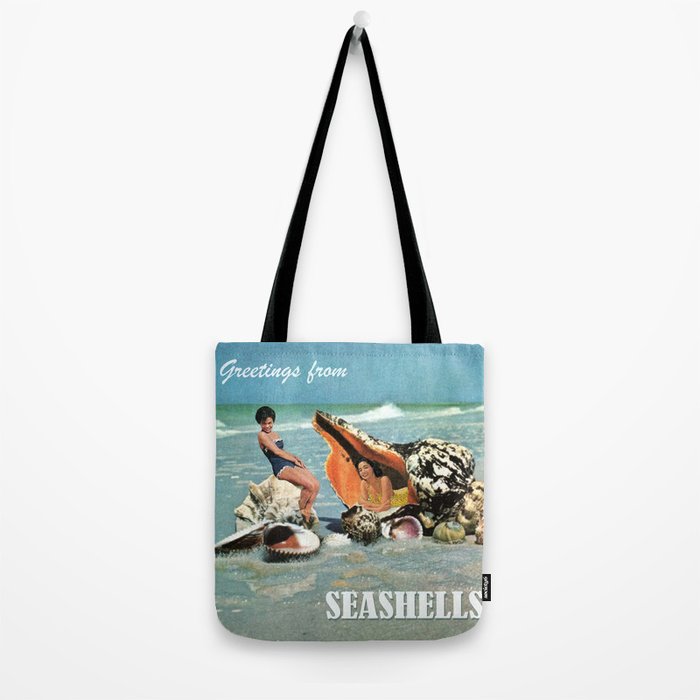 Greetings from Seashells! Tote Bag Gallery Image 2