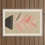 Houseplant Outdoor Rug Gallery Image 1