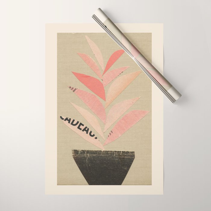 Houseplant Wrapping Paper Gallery Image 1