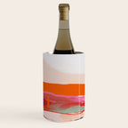 landscape pink peachy abstract Wine Chiller Gallery Image 3