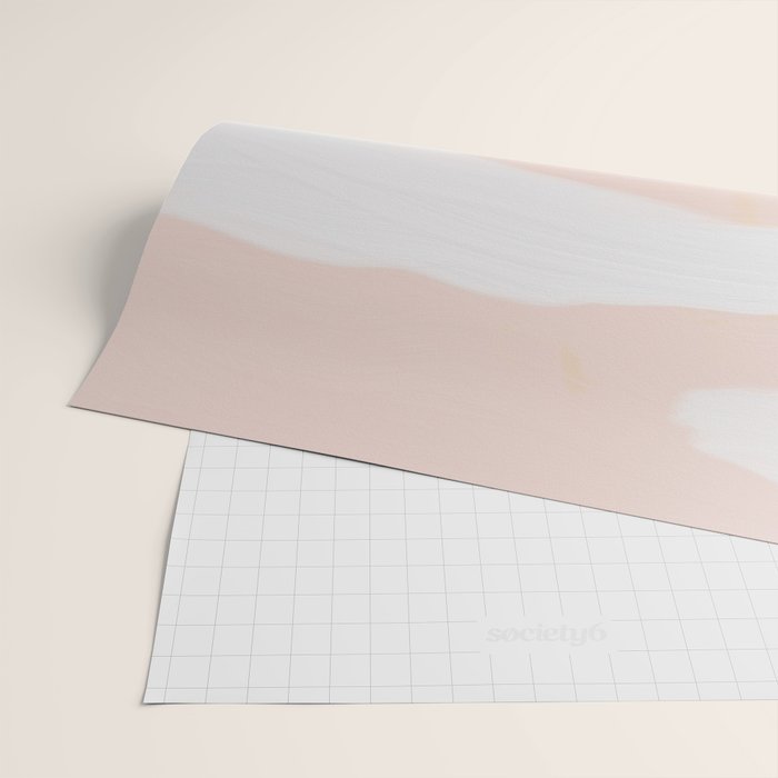 landscape pink peachy abstract Wrapping Paper Gallery Image 2