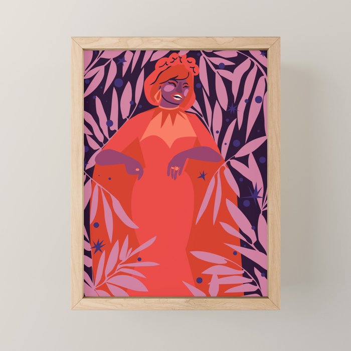 Celia Cruz Mini Art Print Gallery Image 1