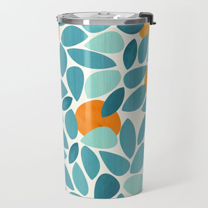 Tropical Mango Tree Travel Mug Gallery Image 2