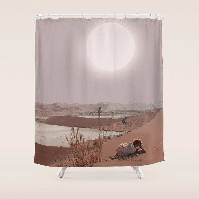 The Light will take care of Them Shower Curtain Gallery Image 1