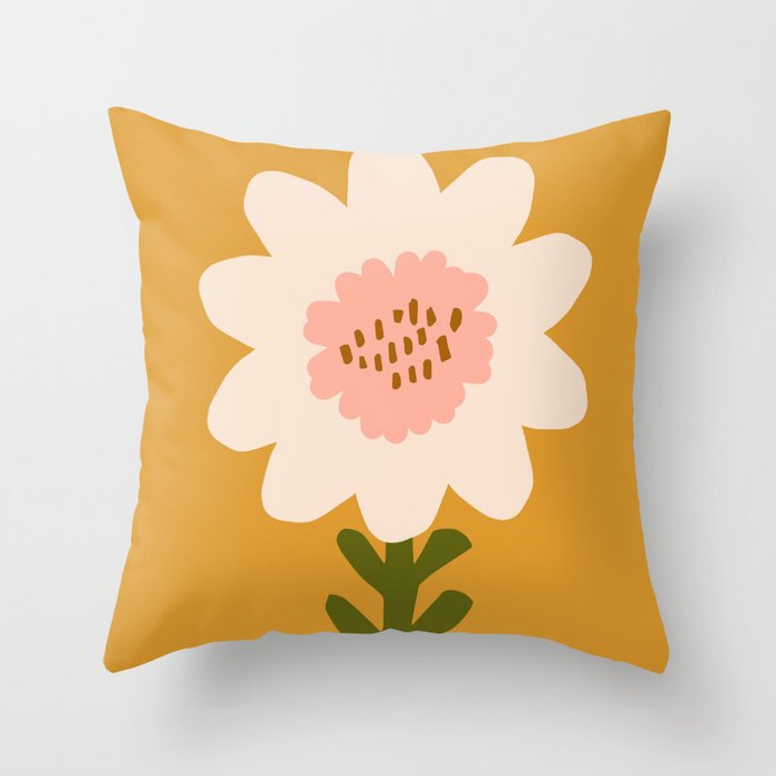 Sunflower - Spring Throw Pillow Gallery Image 6