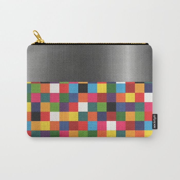 daydream color in kvadraten Carry All Pouch Gallery Image 1