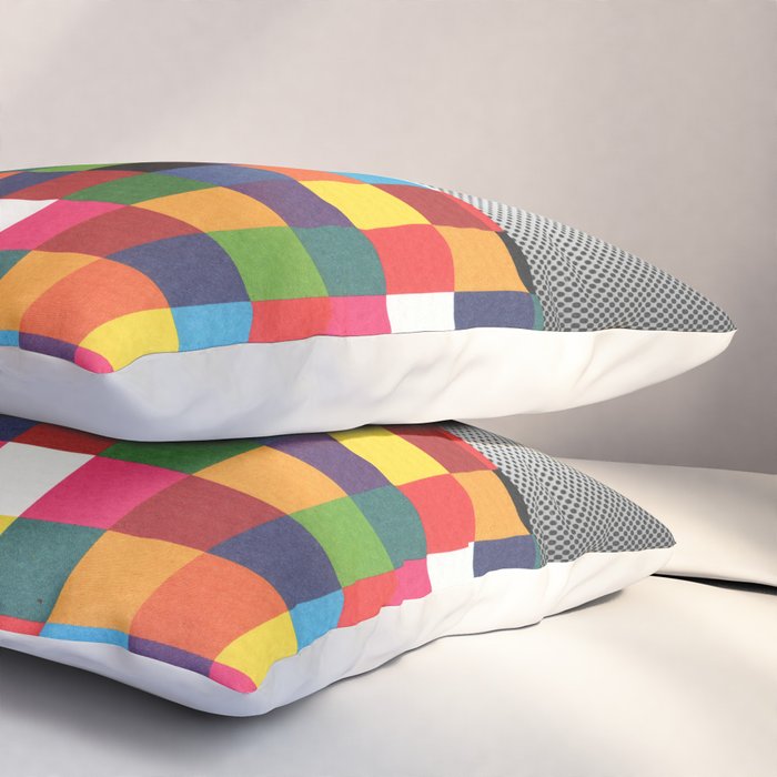 daydream color in kvadraten Pillow Sham Gallery Image 3