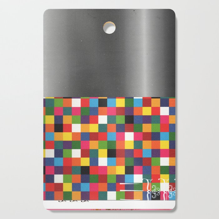 daydream color in kvadraten Cutting Board Gallery Image 1