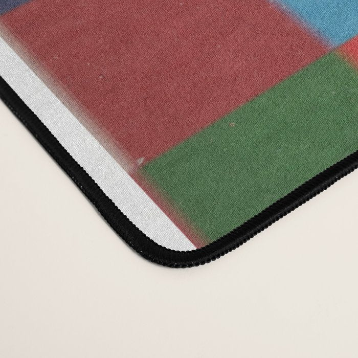 daydream color in kvadraten Desk Mat Gallery Image 4