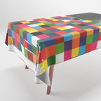 daydream color in kvadraten Tablecloth Gallery Image 1