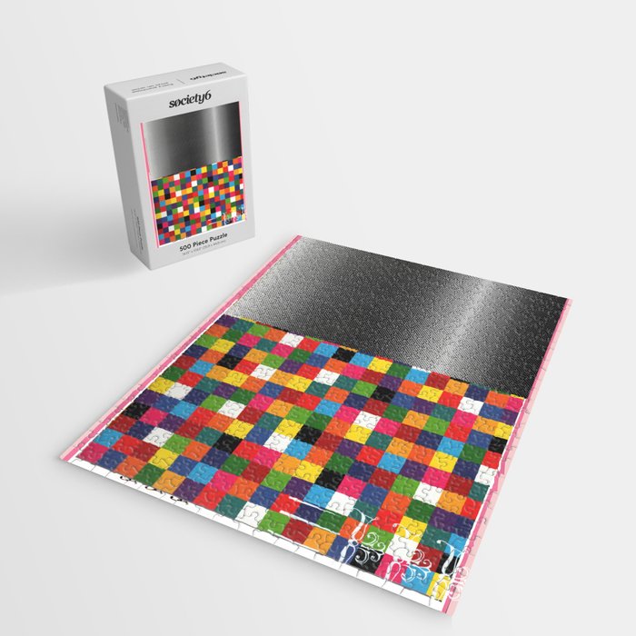 daydream color in kvadraten Jigsaw Puzzle Gallery Image 2