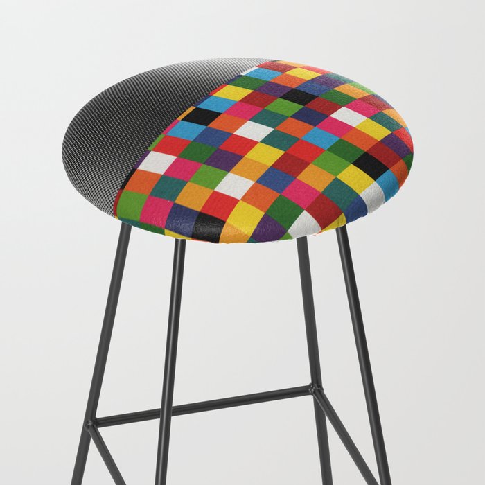 daydream color in kvadraten Stool Gallery Image 2