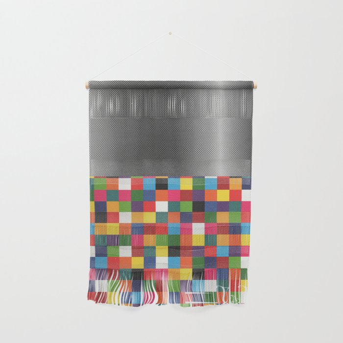 daydream color in kvadraten Wall Hanging Gallery Image 1
