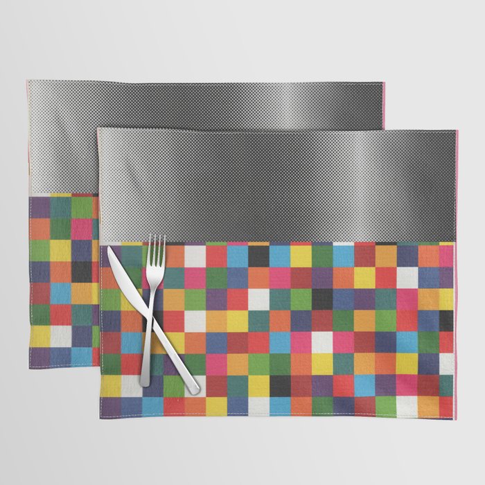 daydream color in kvadraten Placemat Gallery Image 1