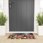 daydream color in kvadraten Welcome Mat Gallery Image 3