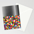 daydream color in kvadraten Stationery Card Gallery Image 2